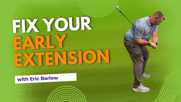 New Drill: Fix Early Extension with the Heel Stomp Drill | Brad Pluth