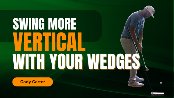 Vertical Swing Plane golf drill with Cody Carter