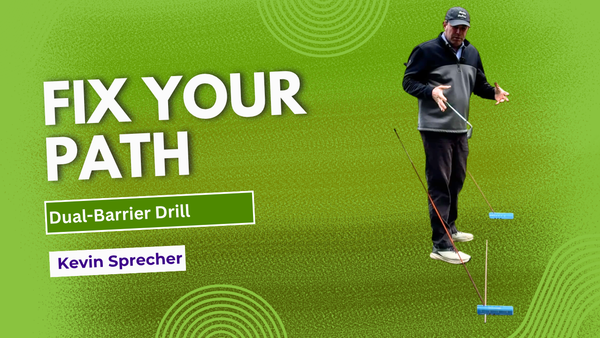 New drill: Kevin Sprecher's 3-Point Path Corridor Drill: The Complete In-to-Out Swing Fix