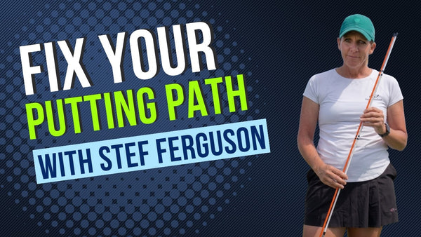 The Putting Track Drill golf drill with Stef Ferguson