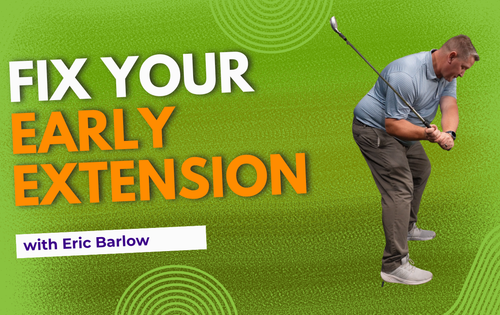 New Drill: Fix Early Extension with the Heel Stomp Drill | Brad Pluth
