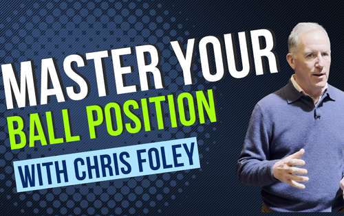 New Drill: The Constant Ball Position Drill: Stop Blaming Your Swing for Setup Problems | Chris Foley