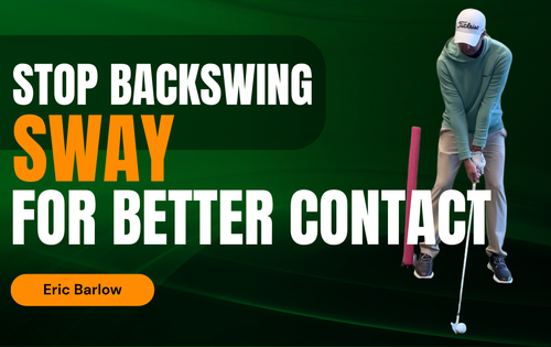 Stop the Backswing Sway: Eric Barlow's Trail Leg Barrier Drill with pathpal