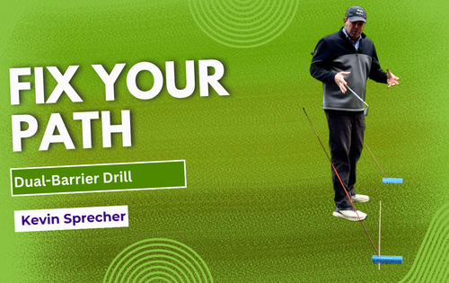 New drill: Kevin Sprecher's 3-Point Path Corridor Drill: The Complete In-to-Out Swing Fix