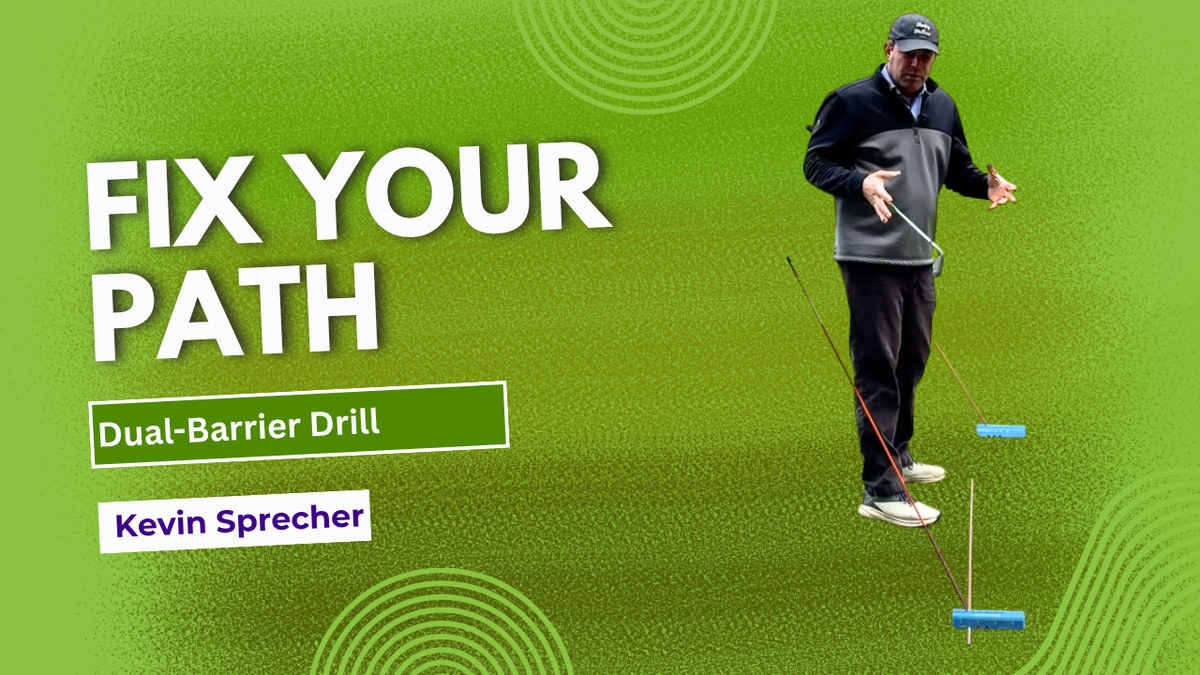New drill: Kevin Sprecher's 3-Point Path Corridor Drill: The Complete In-to-Out Swing Fix