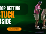 Vertical Backswing Drill — Shawn Koch's Portable Wall Drill for Junior Swing Plane Correction