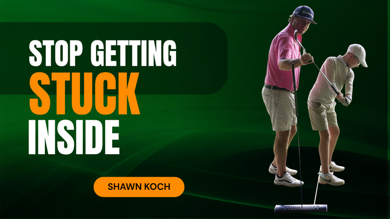 Vertical Backswing Drill — Shawn Koch's Portable Wall Drill for Junior Swing Plane Correction