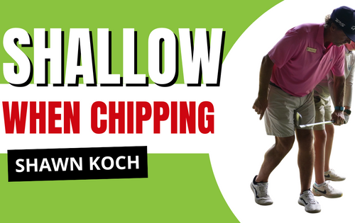 Shallow the Downswing for Junior Golfers: Shawn Koch's 40-Degree Chipping Drill