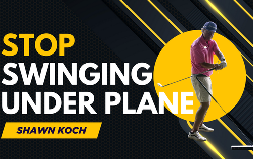 New Drill: Even Elite Teachers Have Swing Faults. Shawn Koch's 55-Degree Drill Fixes Both Sides of the Plane.