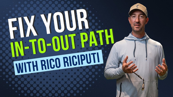 The Low and Left Path Neutralizer golf drill with Rico Riciputi