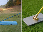 PathPal Golf 14-Hole Swing Trainer vs Heavy Metal Swing Plate Comparison