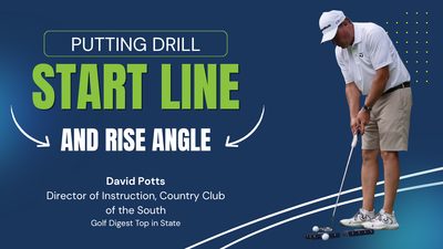 Start Line & Rise Angle Putting Drill