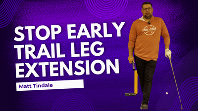 Anti-Early Leg Extension Drill